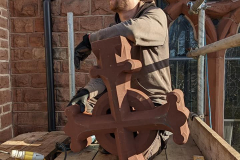 Cross-for-sacred-heart-window